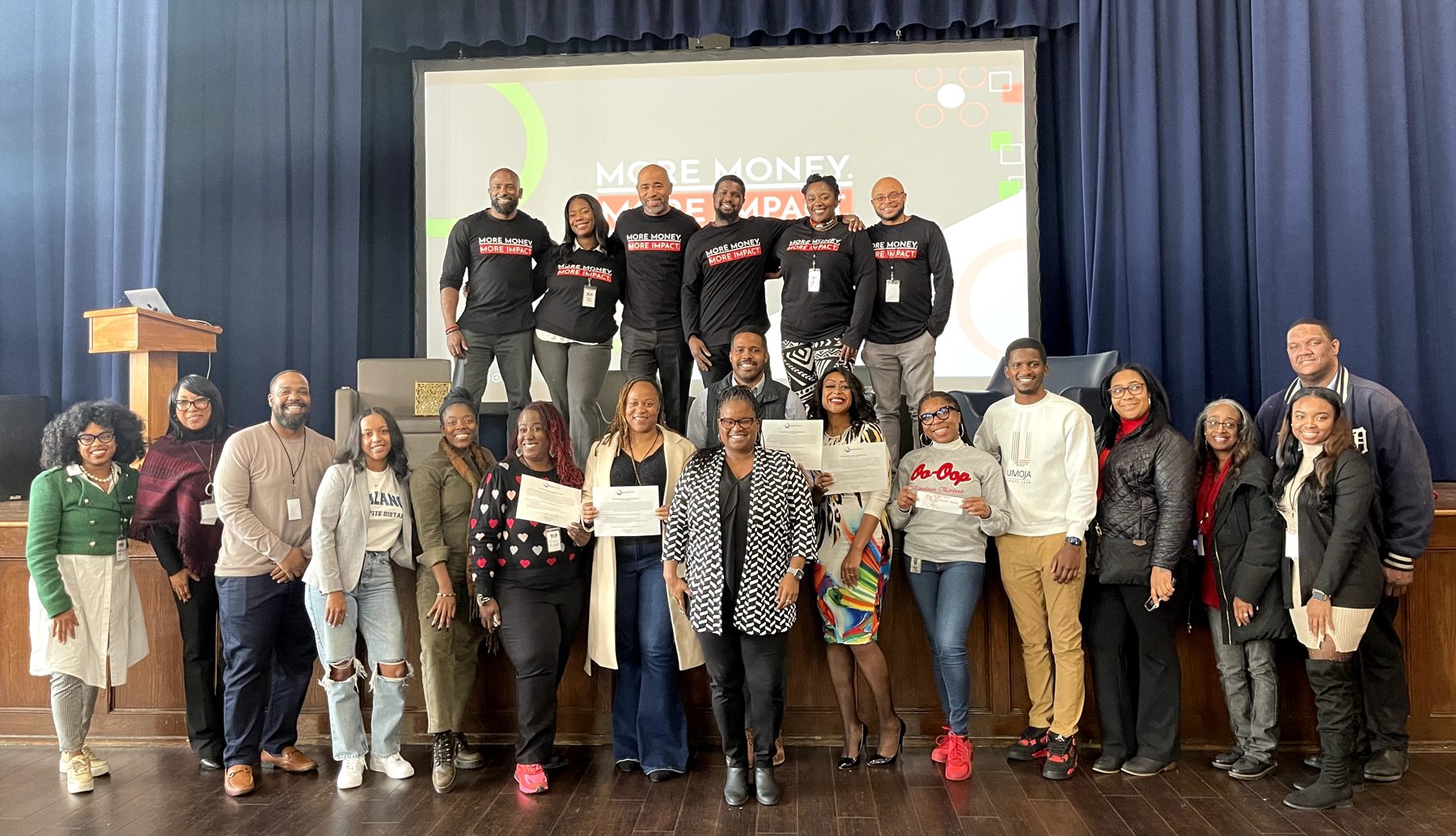 Moments from More Money More Impact 2023 in Detroit